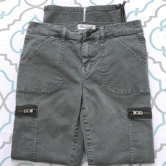 Madewell Denim - 💙👖MADEWELL! ZIPPER SKINNY CARGO👖💙26 1/2 27”